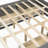 Platform Bed Frame With 4 Storage Drawers And Footboard Storage Cubby, No Headboard, Modern Space-Saving Design-56948934