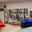 Metal Wall Mounted Bike Rack