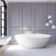 1590mm x 810mm Freestanding Soaking Acrylic Bathtub-1059735176