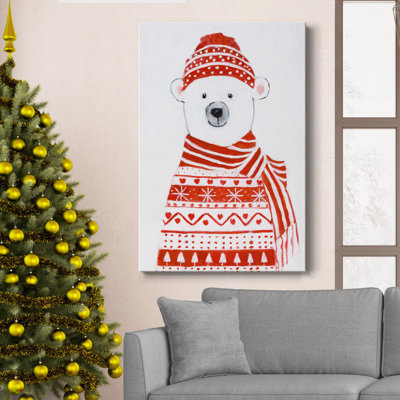 " Holiday Polar Bear II "
