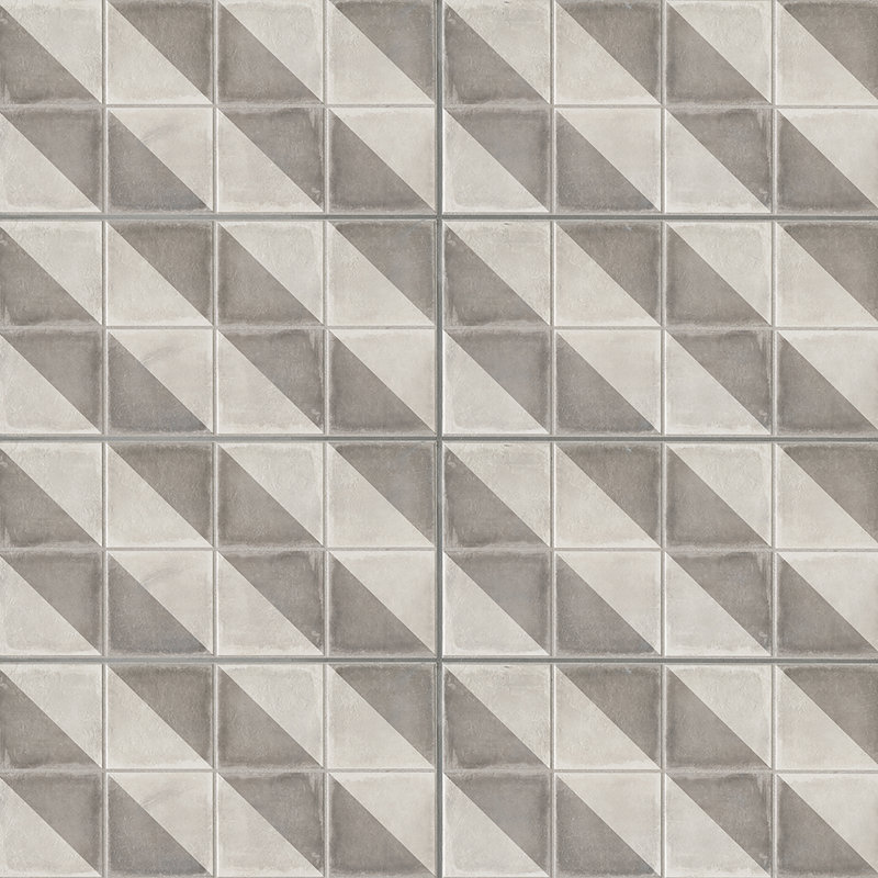 Palazzo Villa 12" x 24" Porcelain Wall & Floor Tile, Vintage Grey