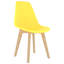 Cezmi 43cm H Stacking Side Chair-717105343