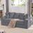 Convertible Sleeper Sofa Couch With Pillows