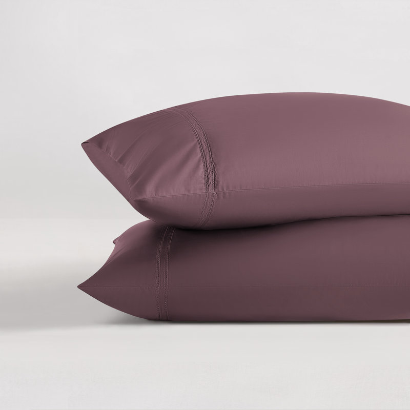 Yalda Pillowcase Set, King, Black