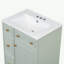 Armoire de meuble-lavabo 24 po avec lavabo en céramique, 2 tiroirs, 1 porte-317212905-317212907