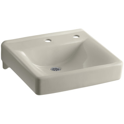 Soho Ceramic 20" Wall Mount Bathroom Sink