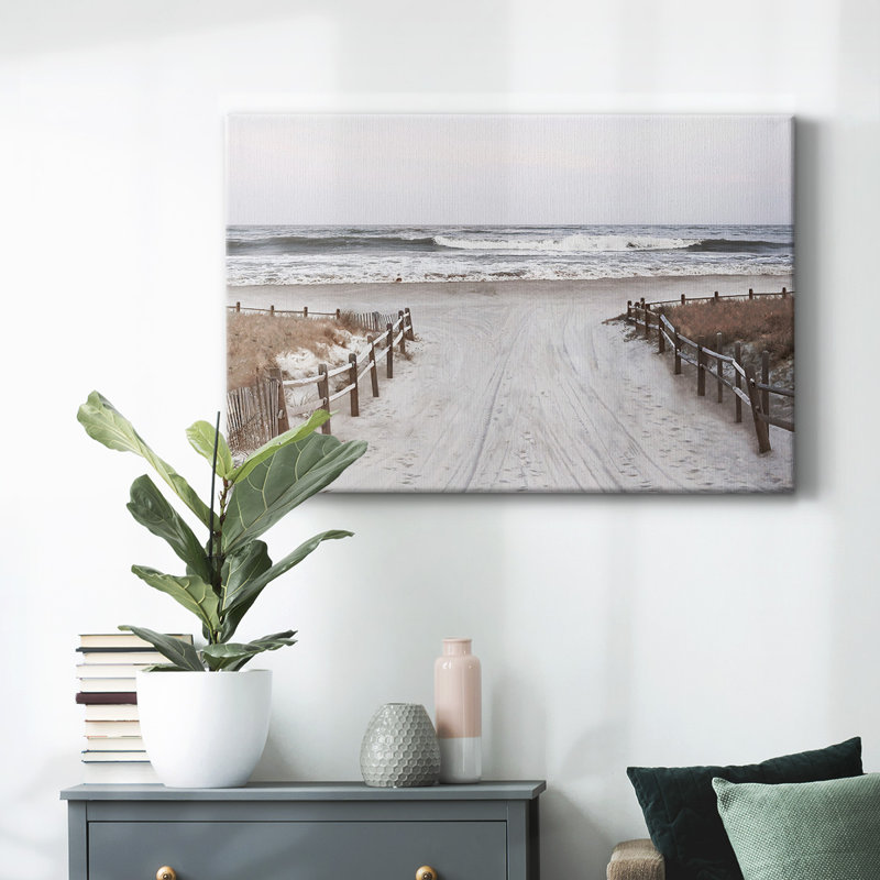 OBX Path-Gallery Wrapped Canvas, 12" H x 18" W