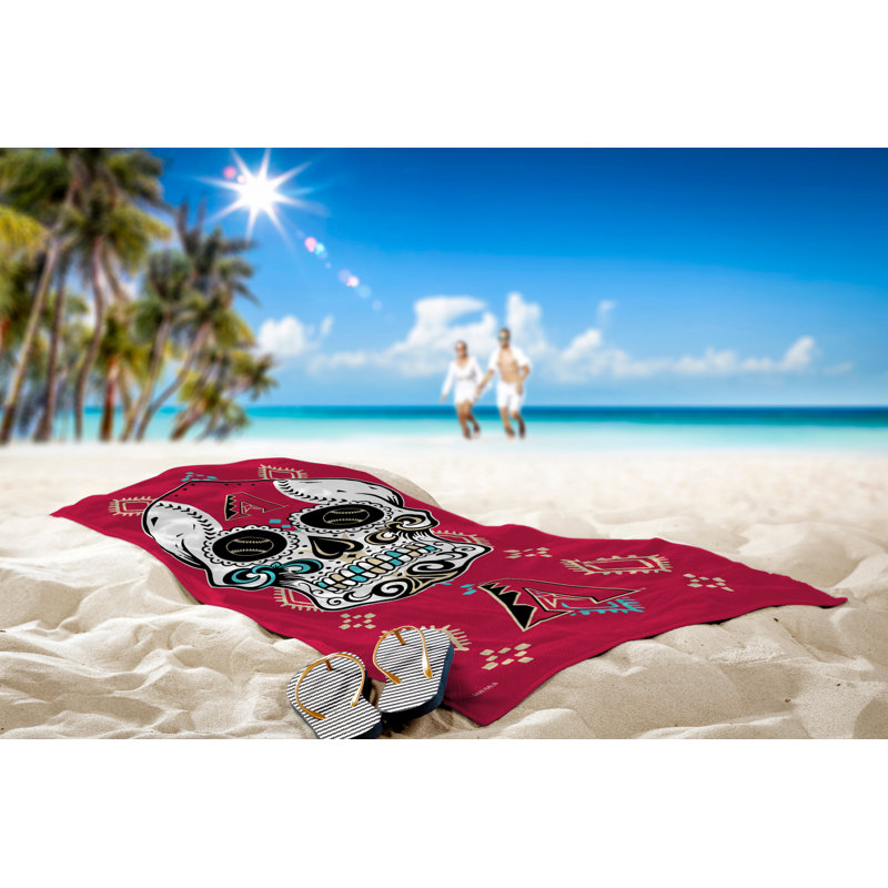 Cotton Blend Beach Towel, Arizona Diamondbacks