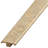 Engineered Wood 0.5" Thick  x 1.59" Wide x 94" Length T-Molding-46011522