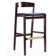 Gattu Upholstered Counter Stool with Solid Wood Frame