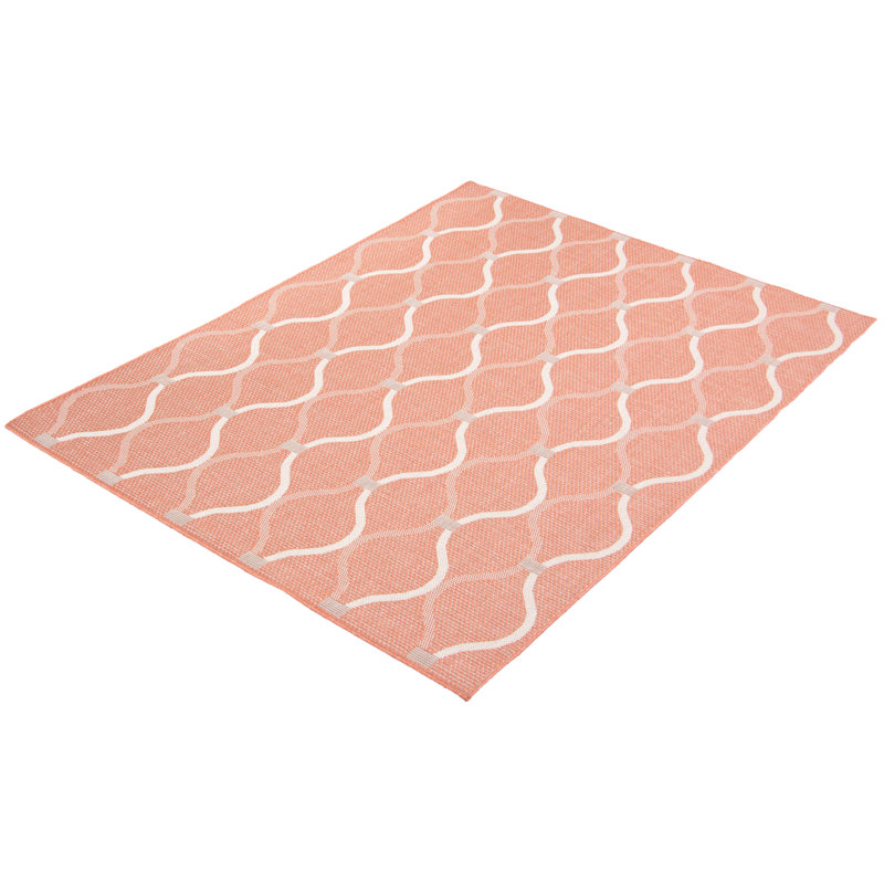 Jianyu Geometric Indoor / Outdoor Rug, Rectangle 5'3" x 7'3"