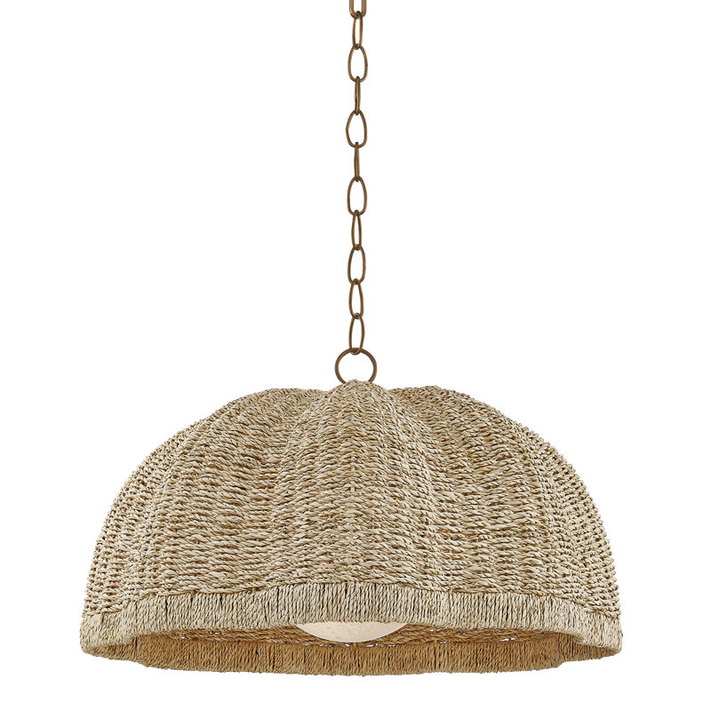 Jack Chandelier, 14" H x 24" W x 24" D
