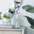 Glass Hourglass Decorative Object