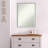 Ivayla Wood Flat Wall Mirror