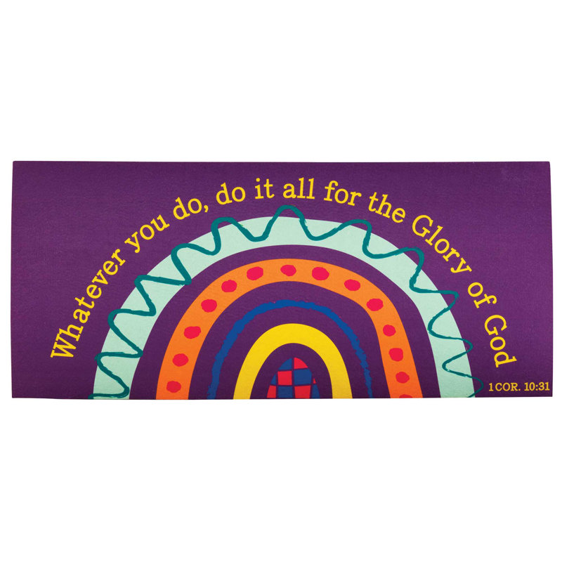 Doormat Insert Whatever You Do 22x10
