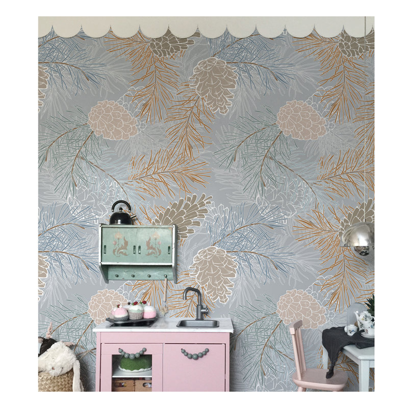 Beagan 2.5m x 2.5m Matte Mural, 152 x 104cm