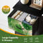 Commode 4 tiroirs avec rangement vertical