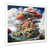 White Single Picture Framed