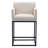 Datia Upholstered Counter Stool with Iron Frame-572127152-573421347