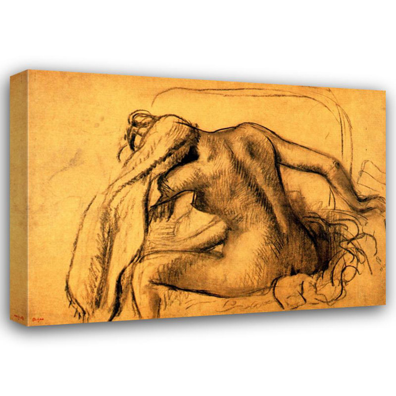 La Toilette, 17" H x 24" W