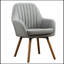 Fauteuil d'appoint contemporain en tissu Tuchico-375070361