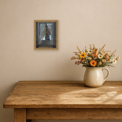 «The Red Kerchief» par Claude Monet, reproduction d'art sur toile encadrée