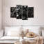 Car Motor Engine Wall Art Multi Piece Canvas Print-1252345828
