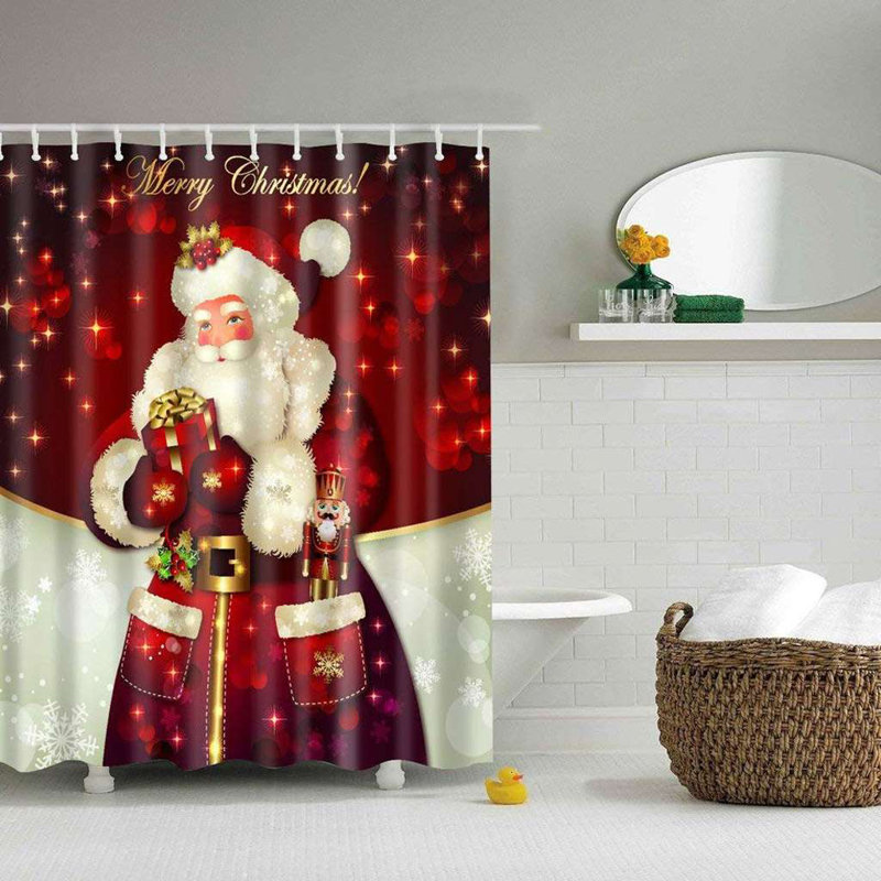 Joycelynn Shower Curtain with Hooks Included