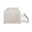 Lit de jour moderne avec lit gigogne escamotable et poches latérales avec garniture cloutée et mobilier de chambre à coucher 1 pièce-622488495