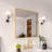 1.3" Thick Rectangle Metal Framed Bathroom Vanity Mirror, Decorative Mirror Wall Mirror with Tempered Glass-2079370091-2079370086