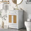 Base de meuble-lavabo simple 23,1 po seulement
