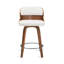 Tabouret de comptoir pivotant 26 po Bresha-321253235-321253237