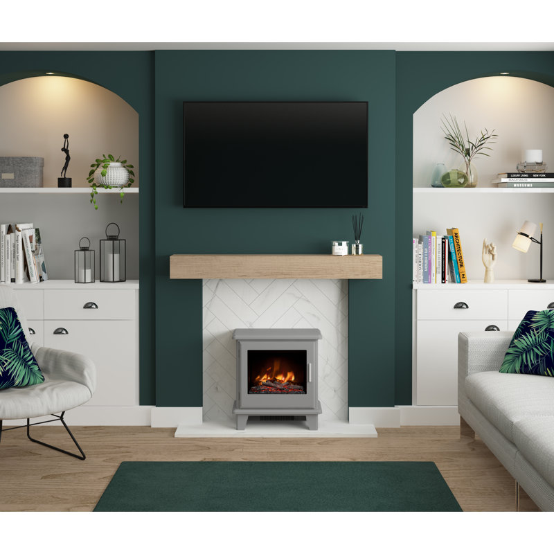 Southgate Electric Stove, Grey