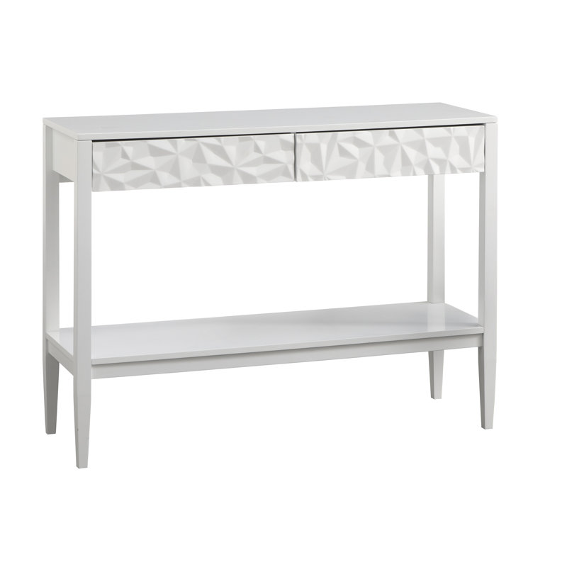 Console 43,3 po Leianah, Blanc