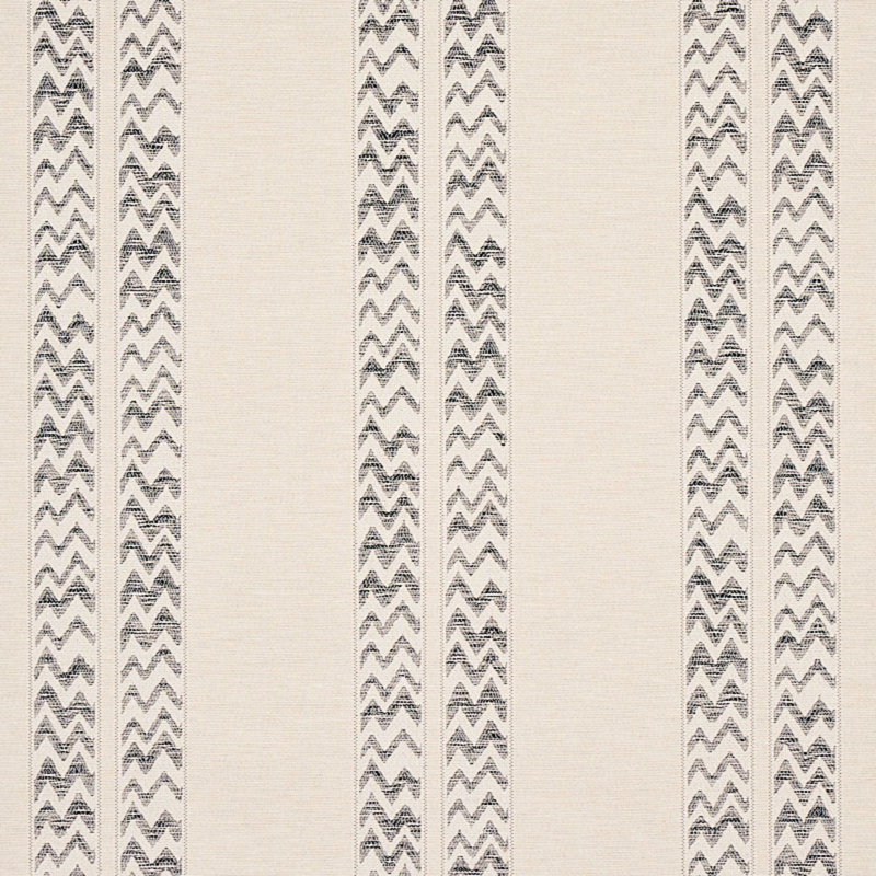 Kudu Stripe Wallpaper, Black