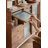 Scandinavian Solid Wood Dining Room Storage Food Cabinet