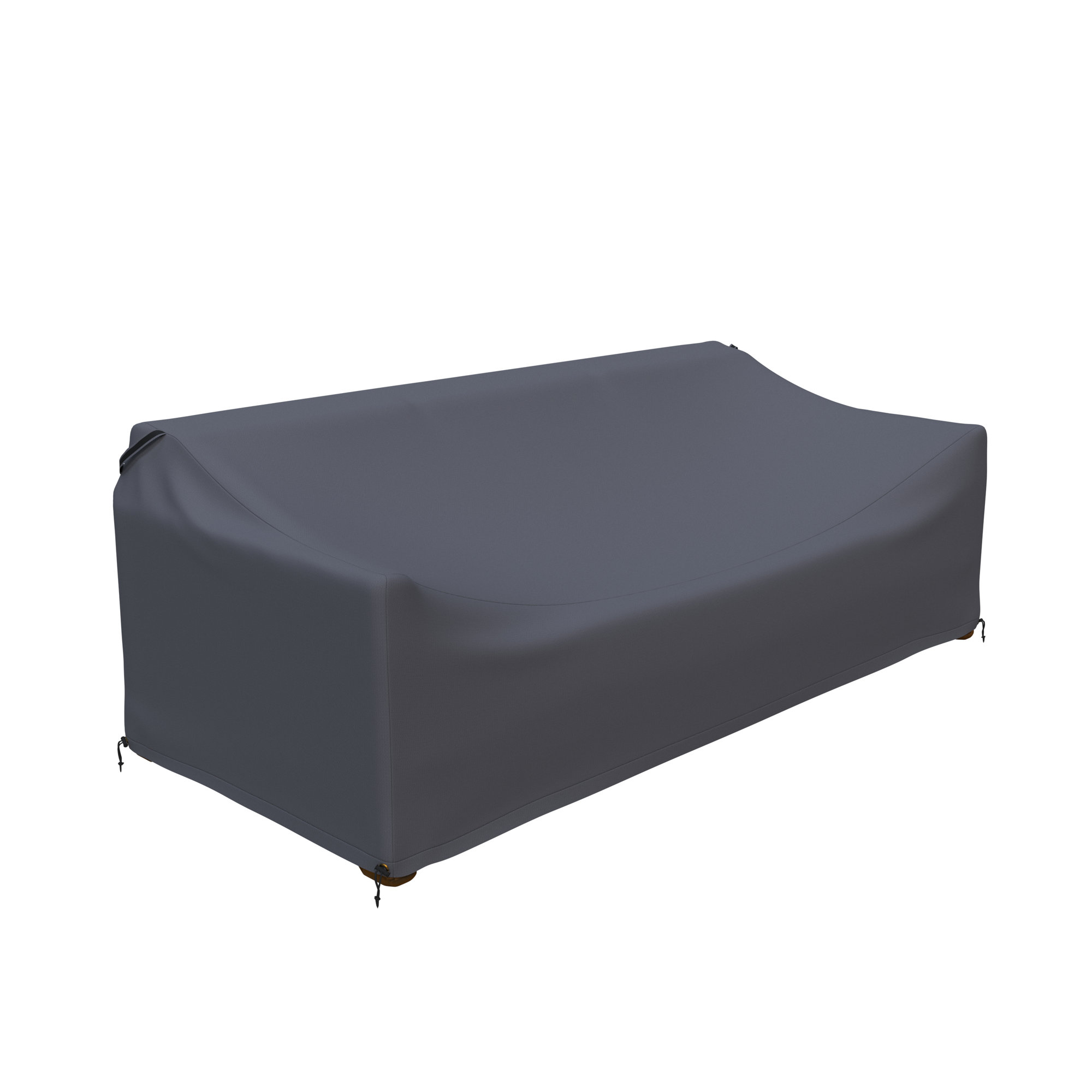 Baela 83.5" Wide Teak Patio Sofa Cover