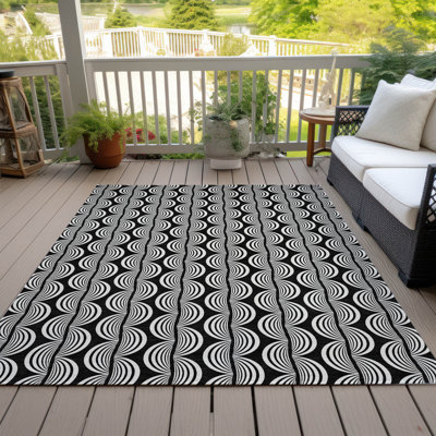 Machine Washable Indoor/Outdoor Chayden ACN1055 Rug