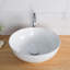 Lavabo de salle de bain vasque circulaire Thin Ceramics-314447176