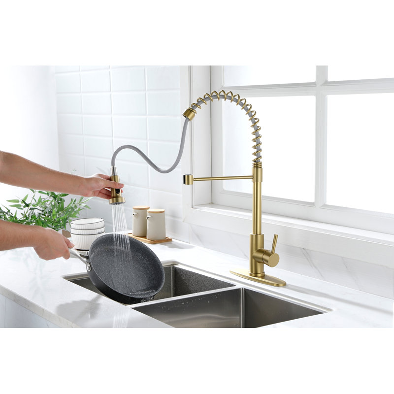 Robinet de cuisine avec douchette extractible