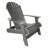 Anette Outdoor Adirondack Chair With Ottoman-910188980
