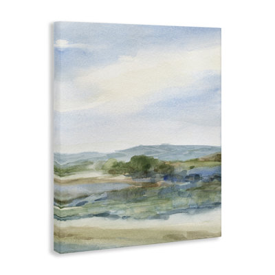 Hills in Nature Scenery Canvas Wall Art, design by Carol Robinson