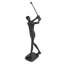 GOLFER LADY Iron Figurine 29cm-92166266
