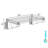 Chrome Wire Wall Mount Shelf-110263106