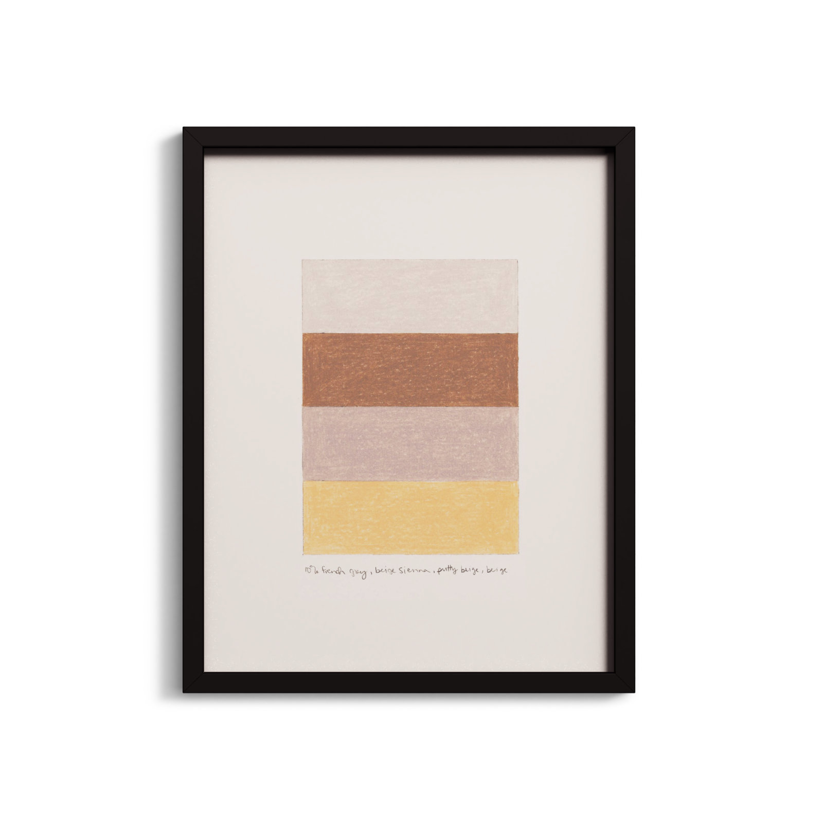 Stacks by Beth James, Black Framed, 25" H x 20" W x 1.25" D