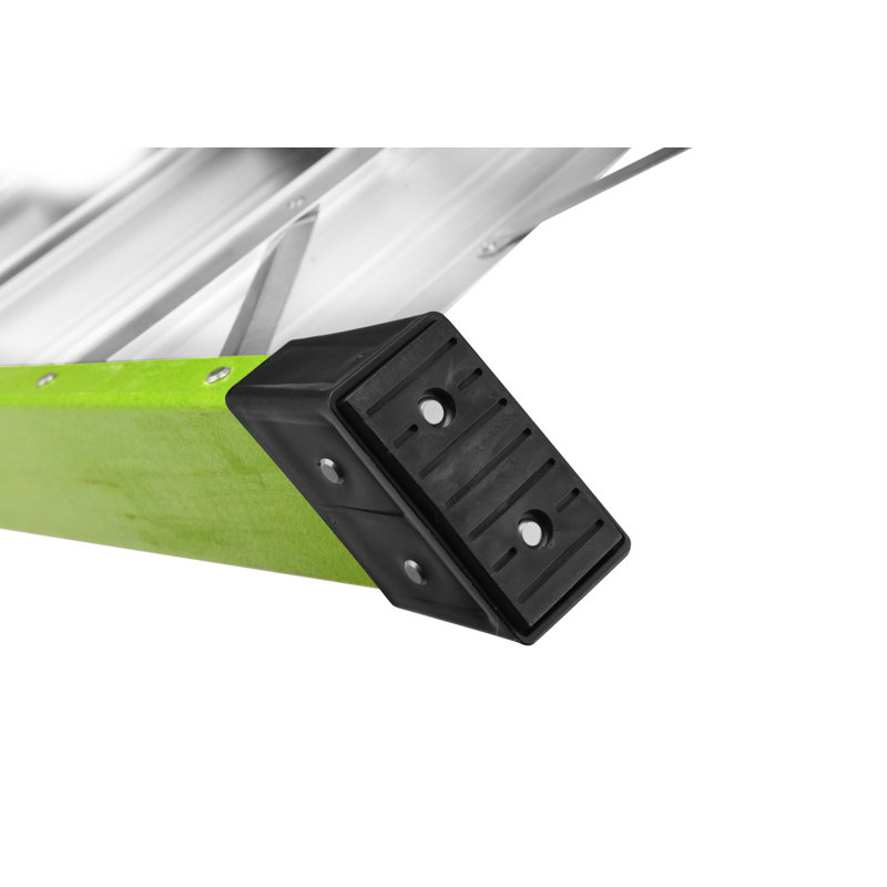 Fibreglass ladder, single side step ladder, for electrical engineering ladder structure insulation ladder,green 5steps