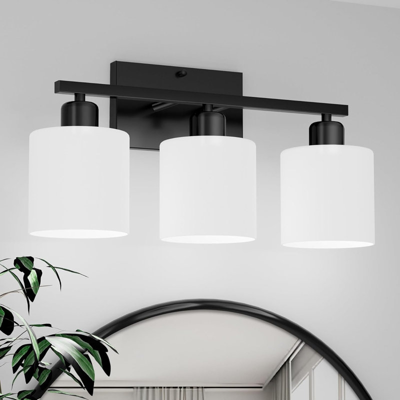 Luminaires de salle de bain, Noir