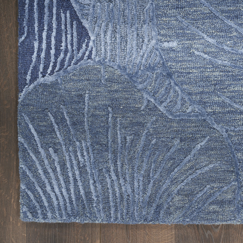 Derena Floral Handmade Area Rug, Runner 69 x 229 cm