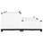 vidaXL Planter Raised Flower Bed with Rattan Look Plant Box Polypropylene