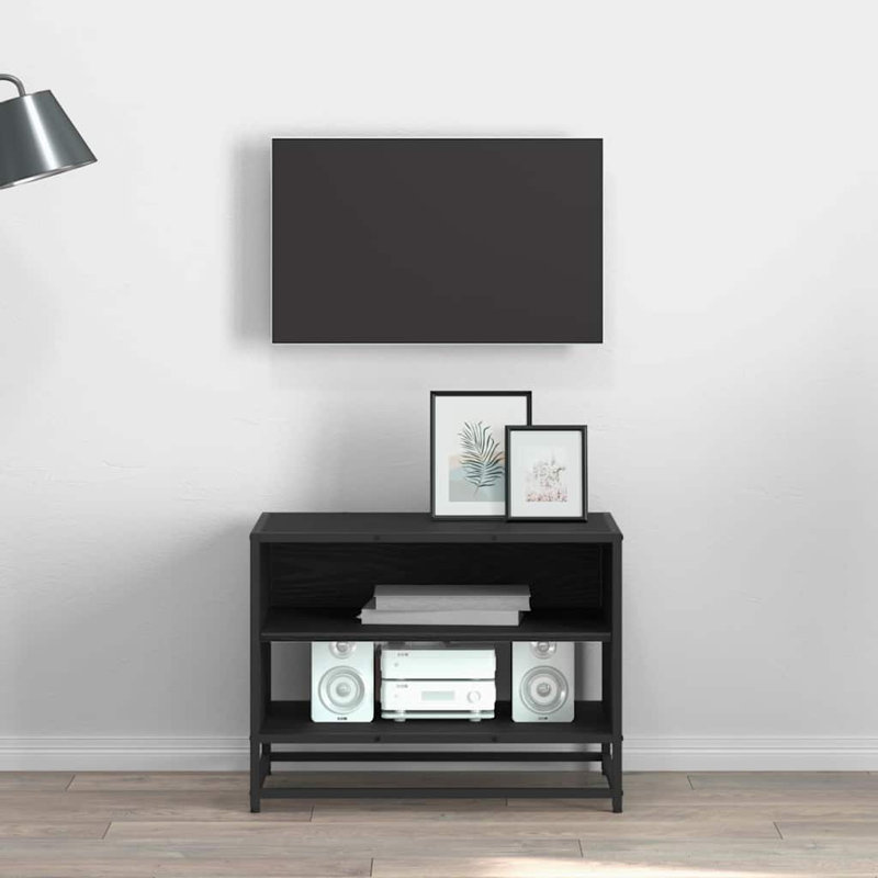 Avionce TV Stand, Black Oak, 61cm